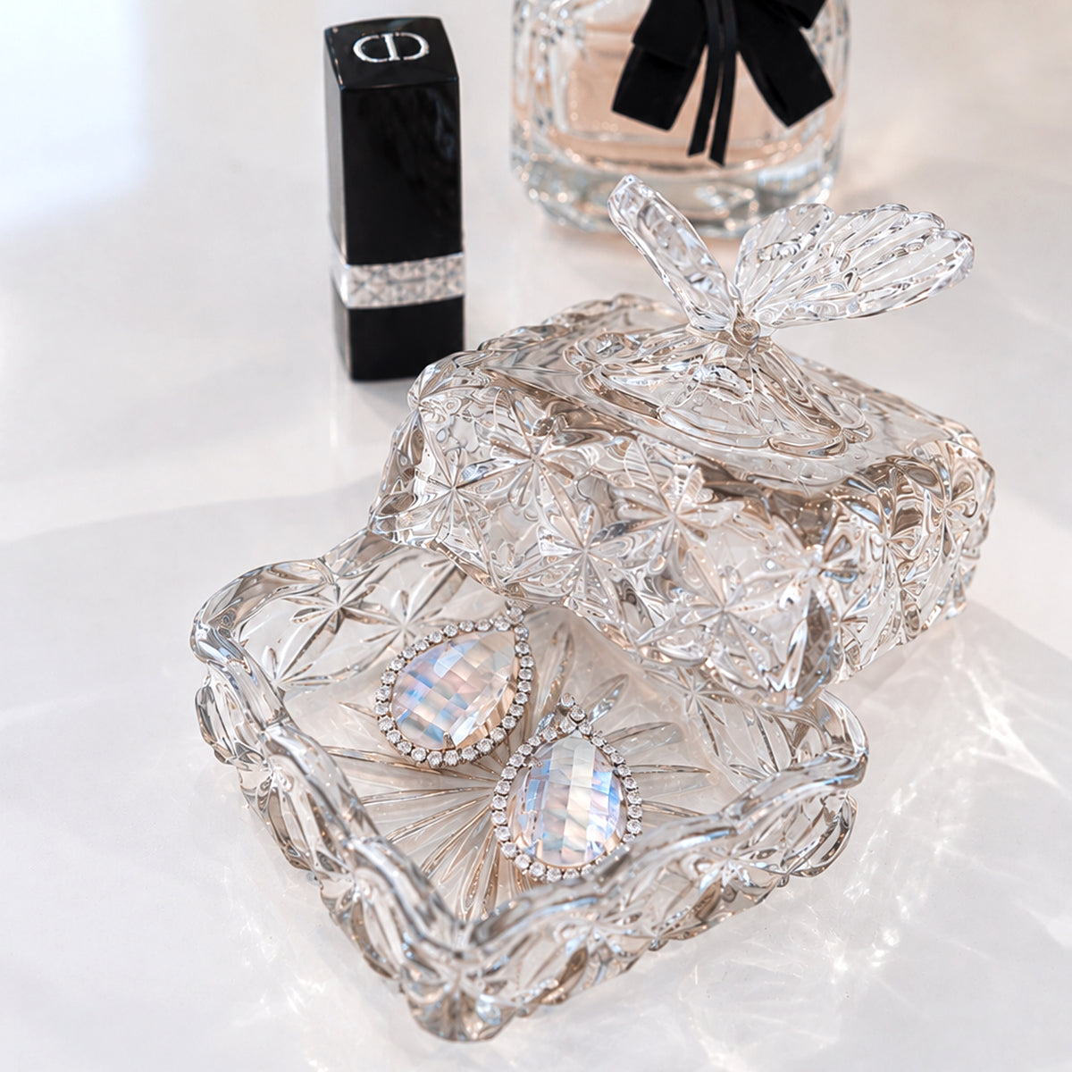 Everlasting Love Crystal Earrings