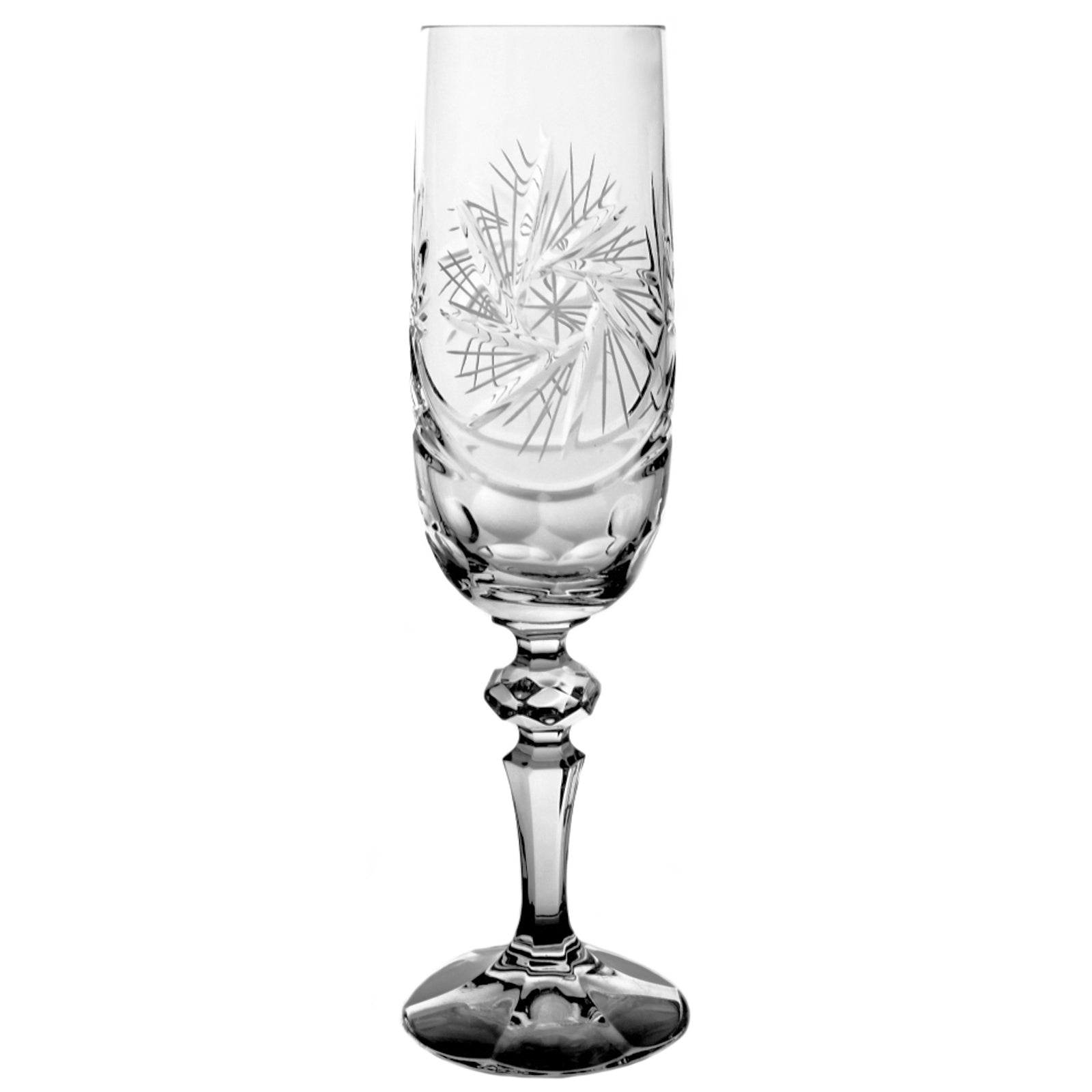 Molendi kieliszki kryształowe do szampana, 6szt, 170ml