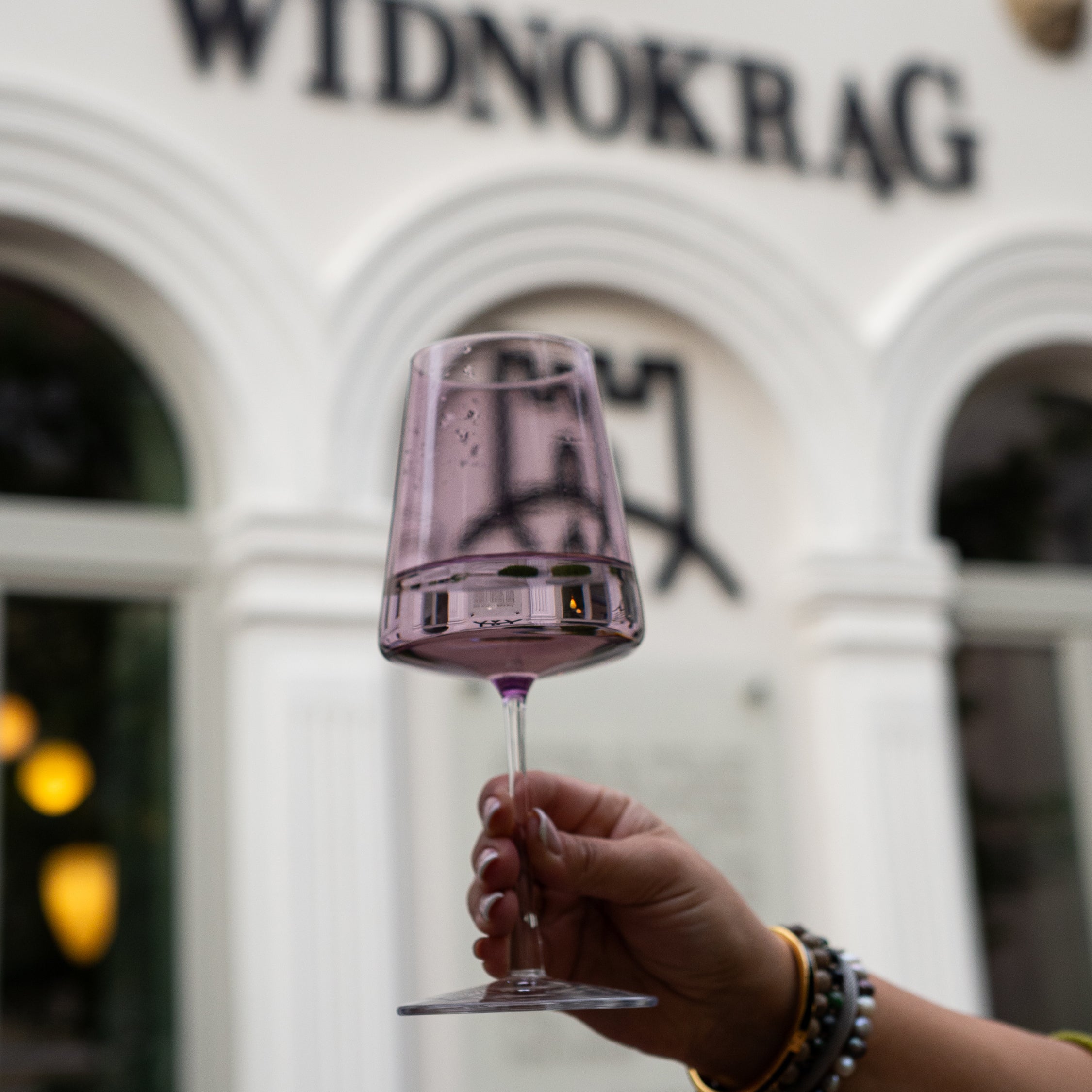 Vida Colored Wine Glass Verbe, 1pc, 400ml