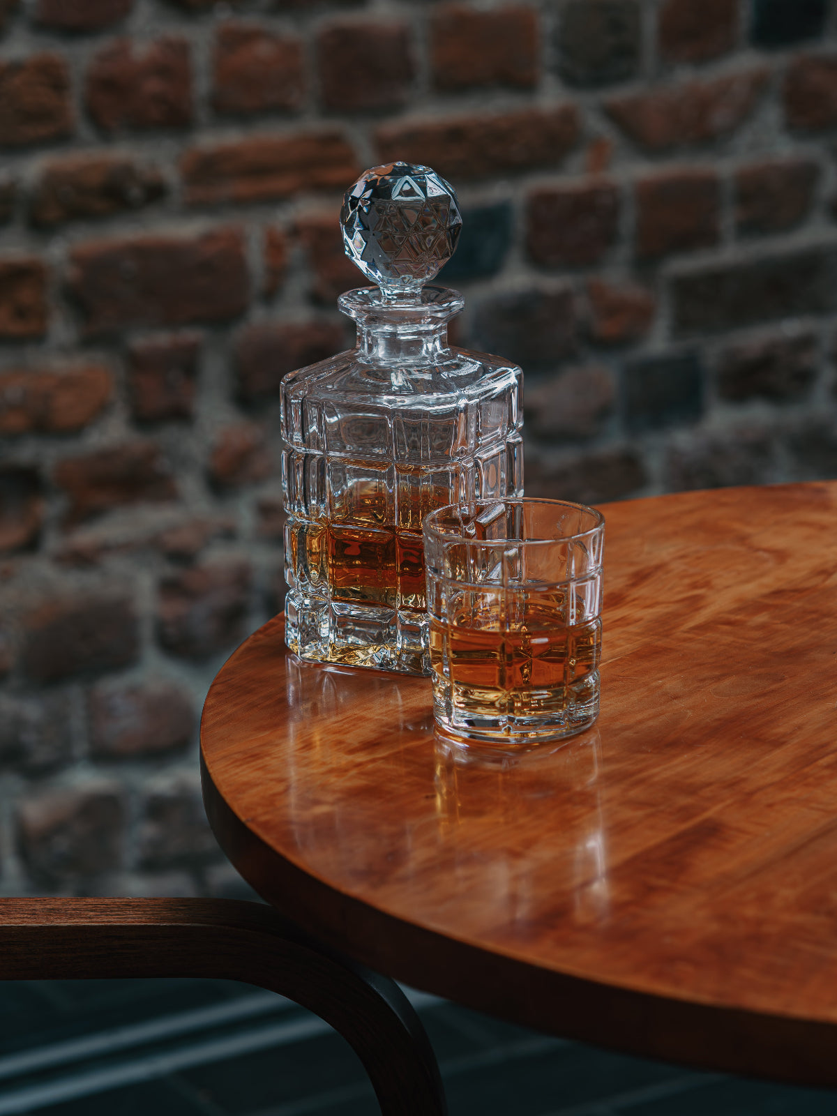 Vaso II Szklanki Kryształowe do whisky z grawerem 2szt, 240ml