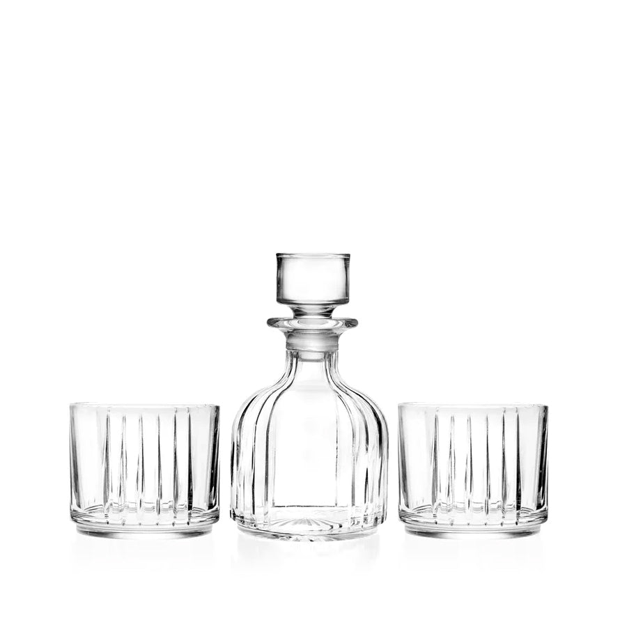 Vaso II Whiskykaraffe aus Malachitkristall, 750 ml