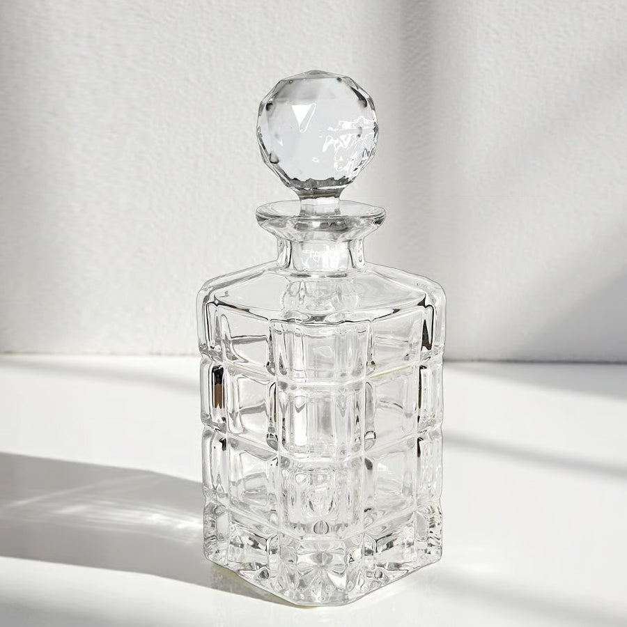 Vaso II Carafe + crystal whiskey glasses Mocha, 2 pcs, 240ml