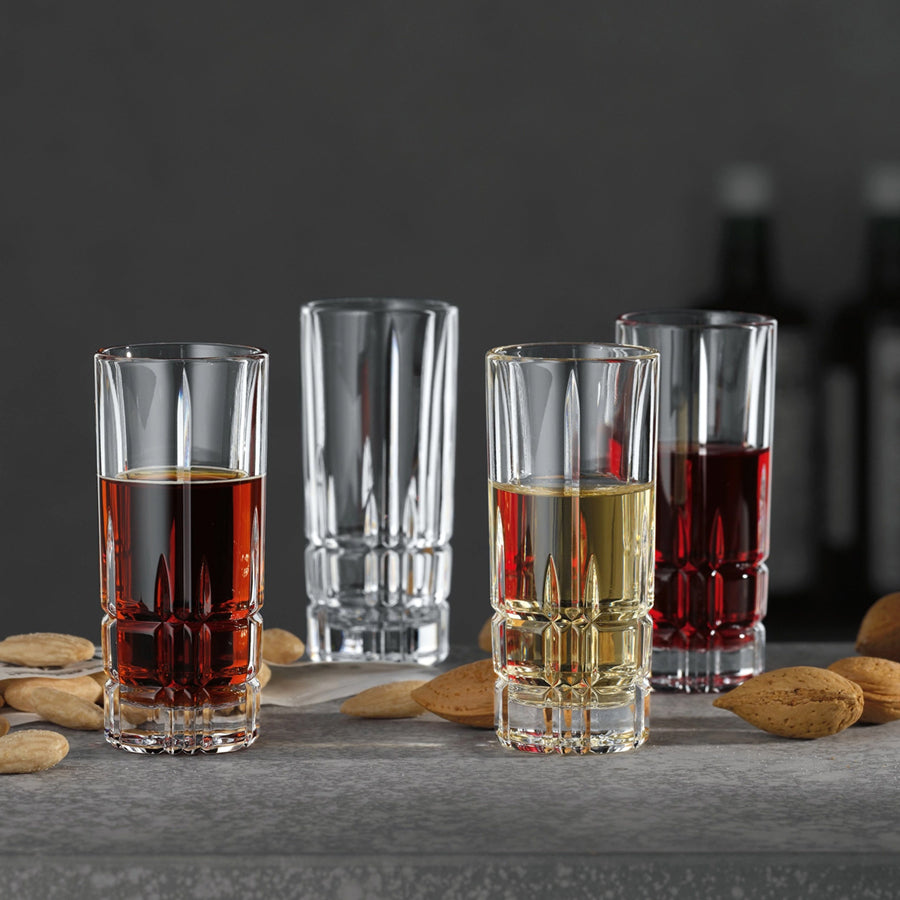 Lavo Kieliszki Kryształowe do wódki 6szt, 40ml z logo