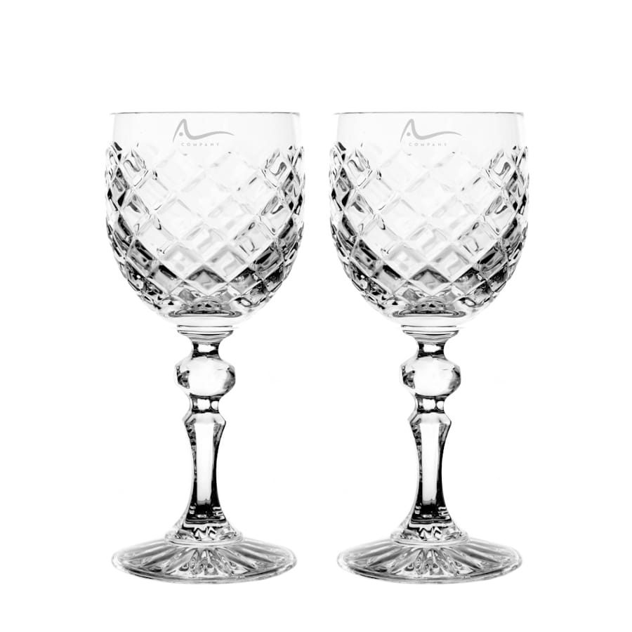 Iris kieliszki kryształowe do wina z logo Twojej firmy 2szt, 190ml