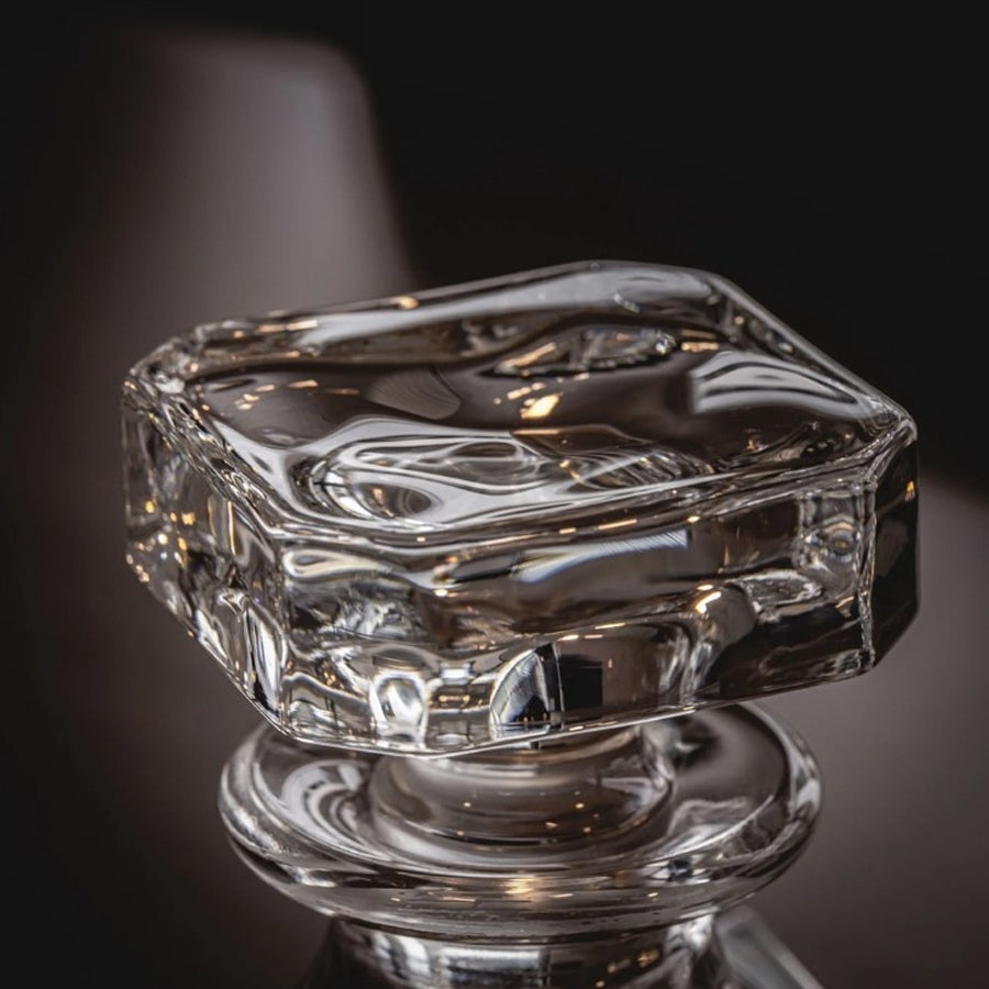 Vaso II Whiskykaraffe aus Malachitkristall, 750 ml