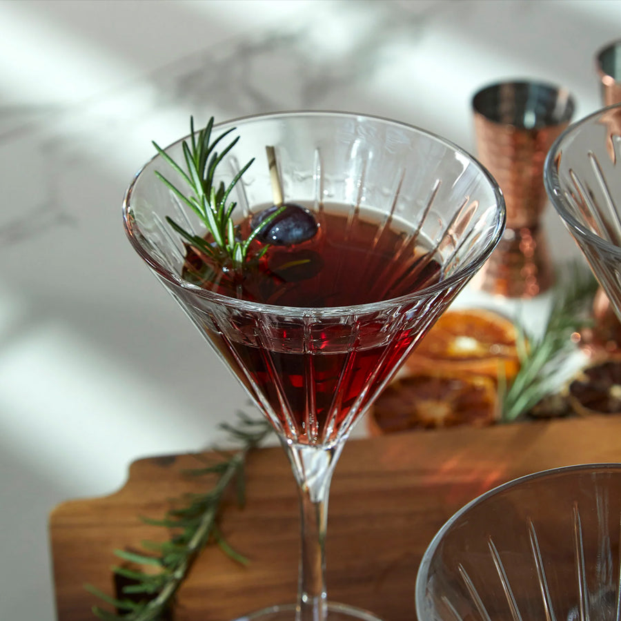 Lavo crystal martini glasses, 6 pcs, 115 ml