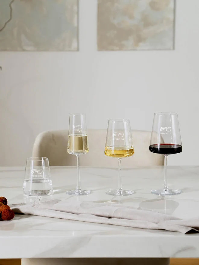 Vaso II Karaffe + Kristall-Whiskygläser Mokka, 2 Stück, 240ml