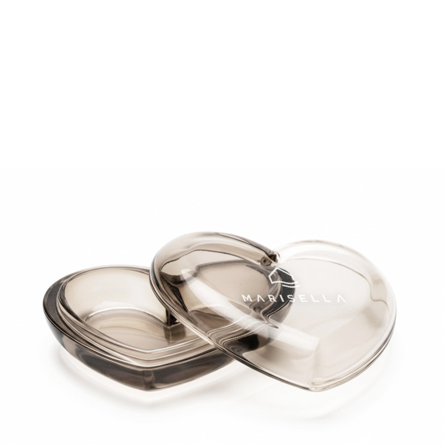 Mokka Crystal box for small jewelry with your initials/name