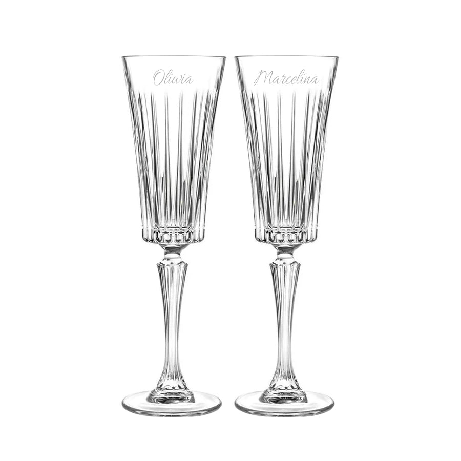 Lakrima kieliszki kryształowe do szampana, 6szt, 210ml