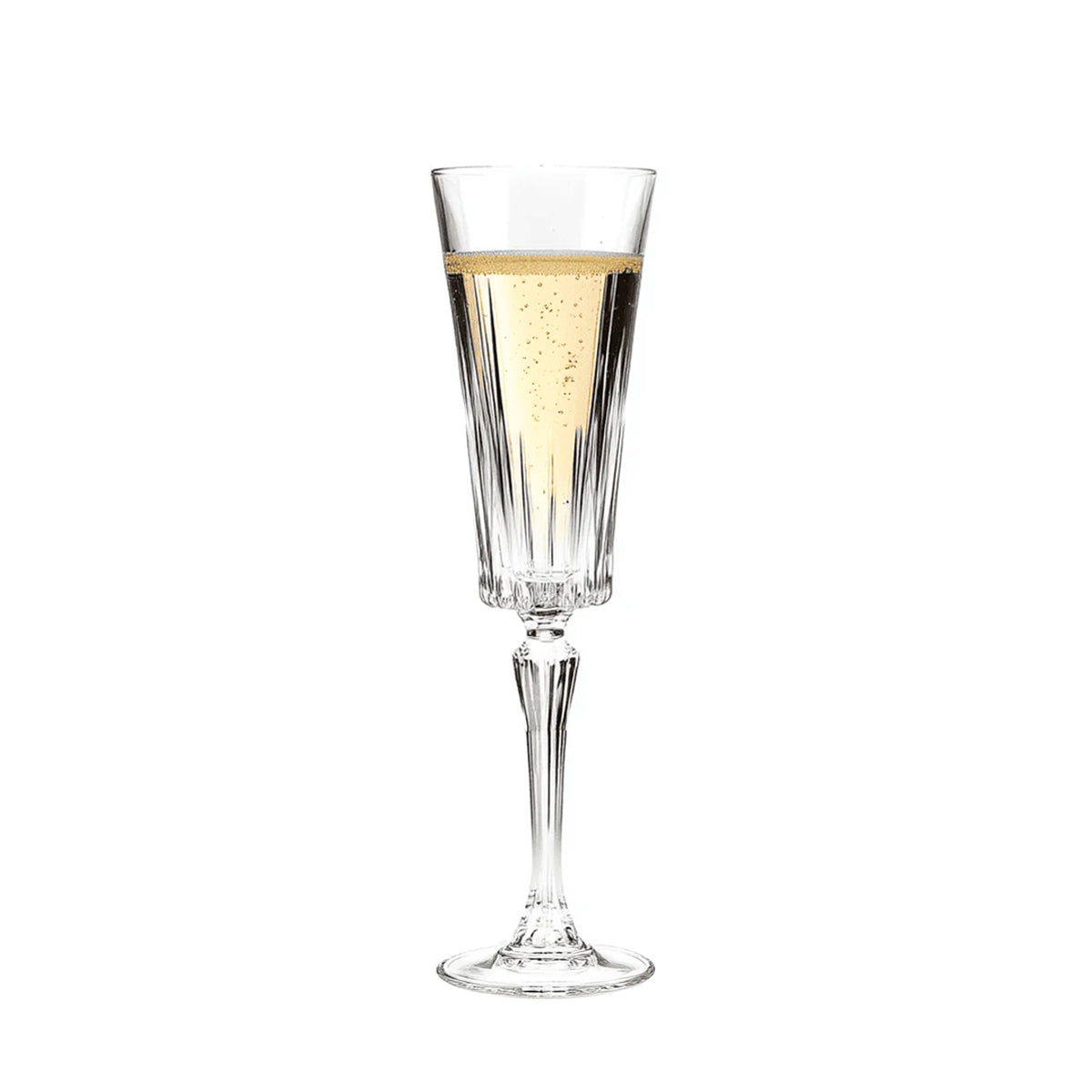 Lavo crystal champagne glasses, 6 pcs, 140ml