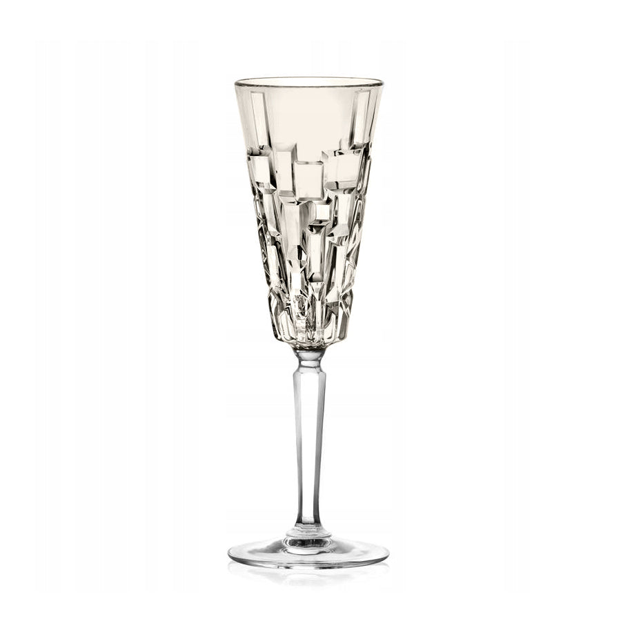 Iris Mokka kieliszki kryształowe do szampana, 6szt, 190ml