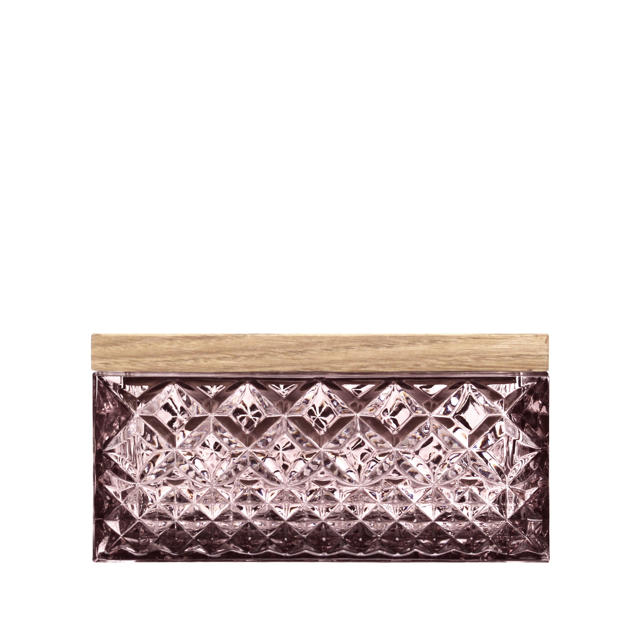 Crystal Heart Jewelry Box with Engraving Salmo