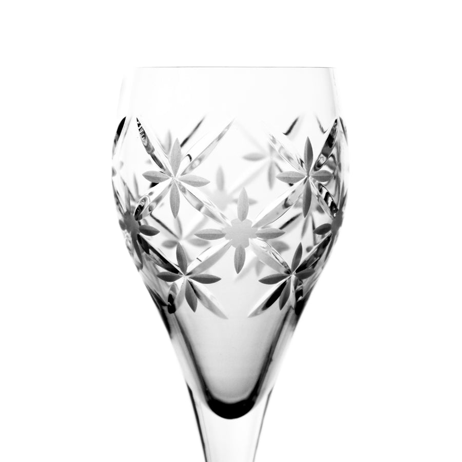 Lakrima Kristallweingläser mit Gravur, 6 Stück, 240 ml