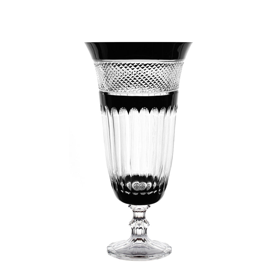 Lavo Kristallvase Kobalt, 38cm