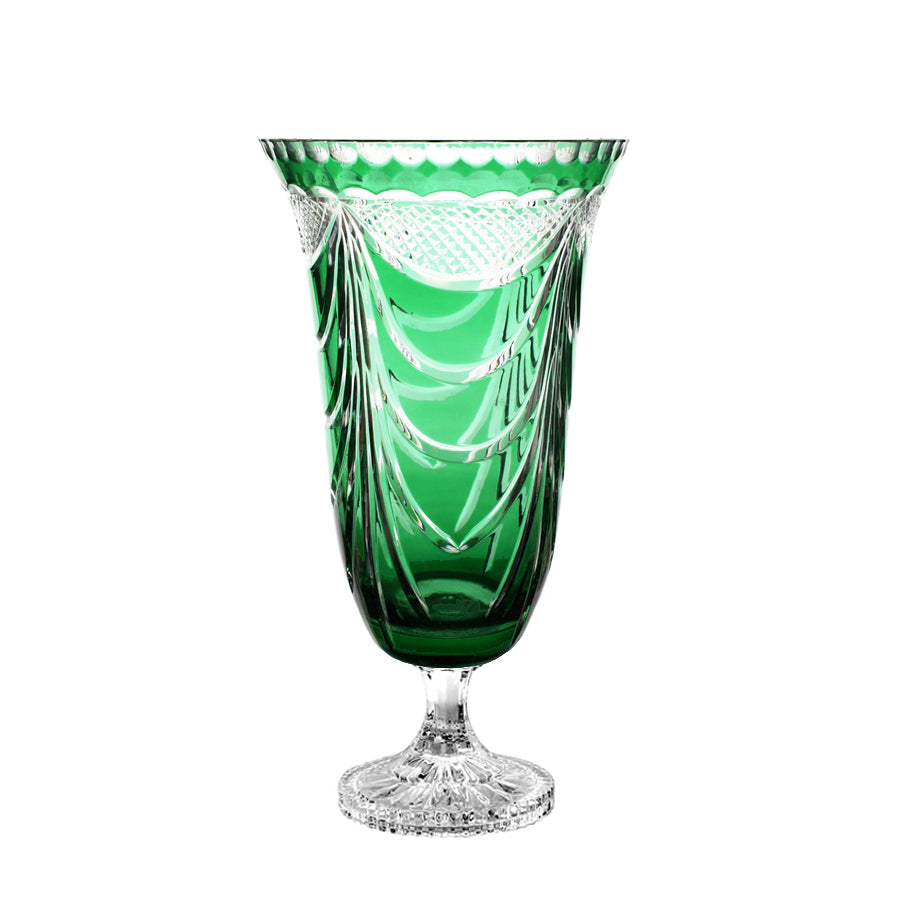 Lavo Kristallvase Kobalt, 38cm