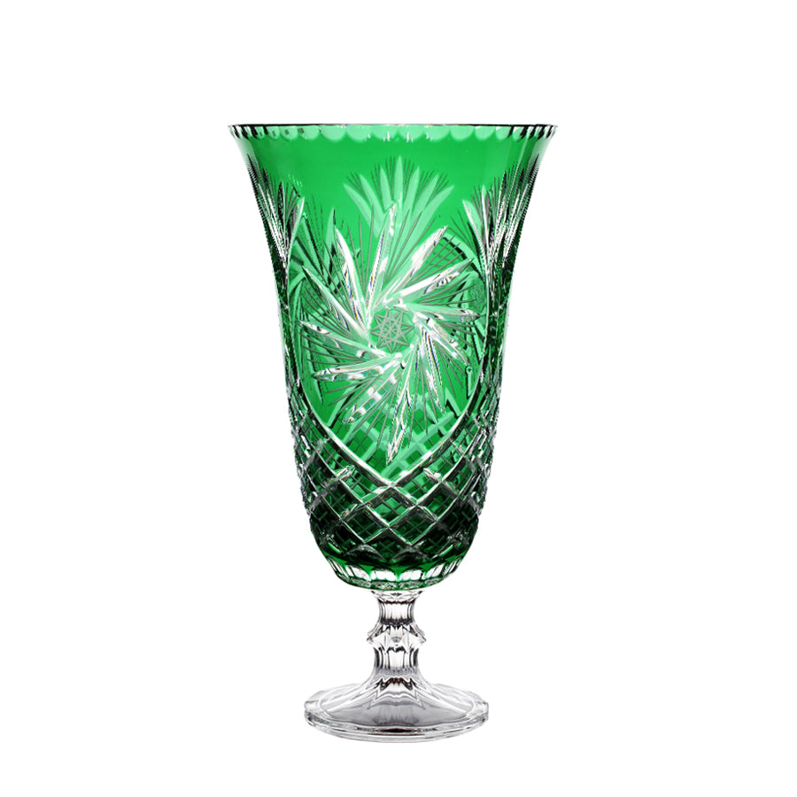 Lavo Kristallvase Kobalt, 38cm