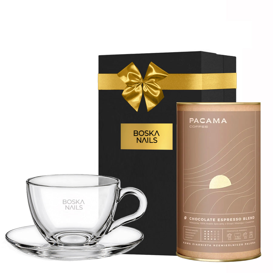 Zestaw firmowy  do kawy Filiżanka 215 ml i Kawa Pacama Coffee