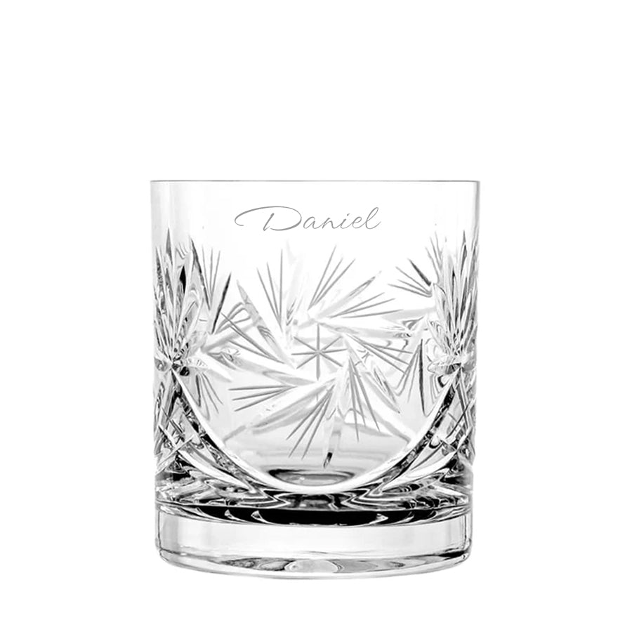 Molendi kryształowe szklanki do whisky Brandy Outlet, 6szt, 370ml