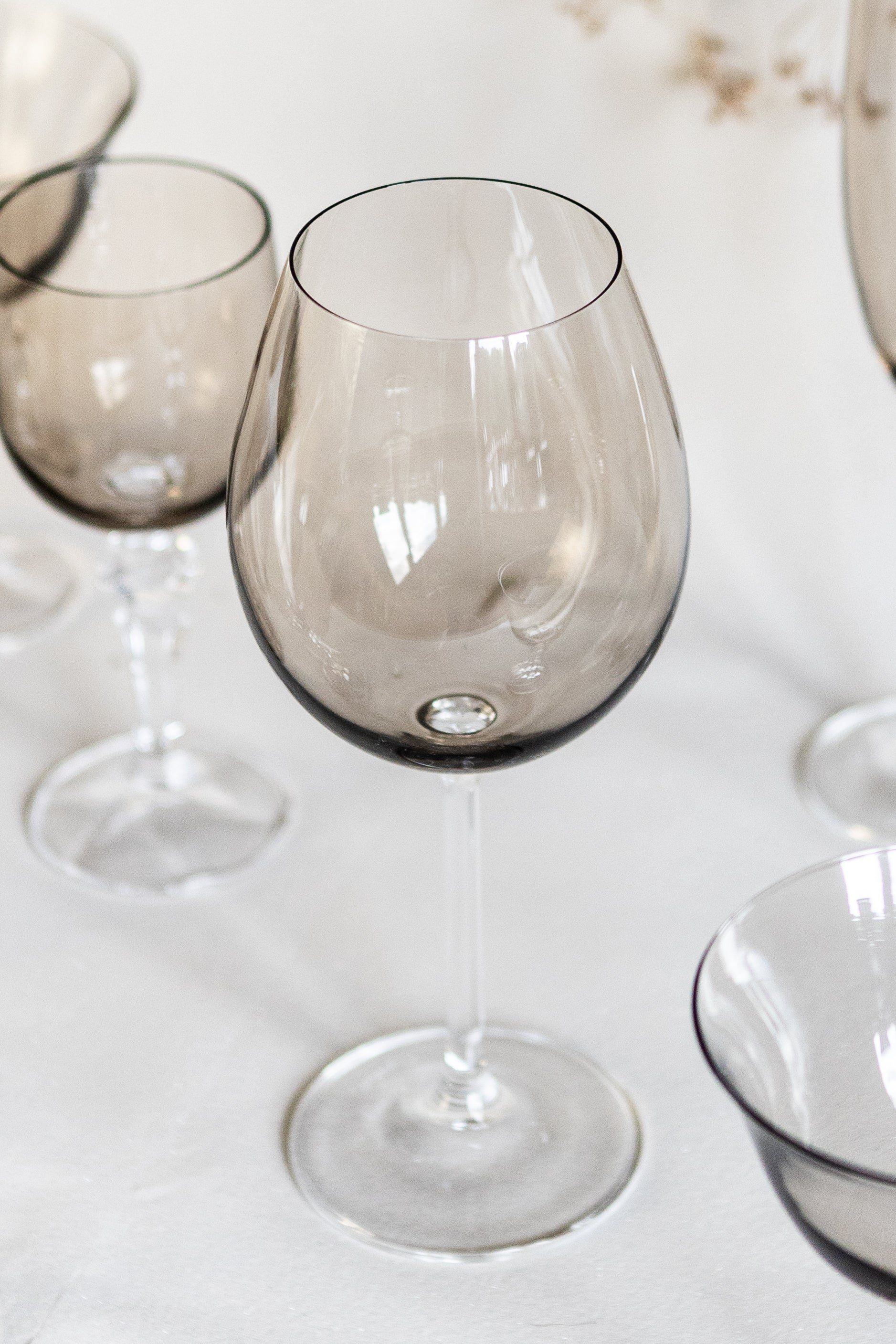 Kalatina Mokka crystal glasses for water, drinks, 6 pcs, 320 ml 