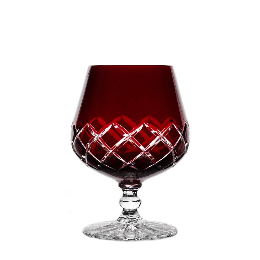 Whiskygläser aus Kristall, schwarz, 6 Stück, 240 ml 