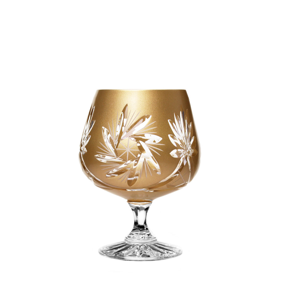 Whiskygläser aus Kristall, schwarz, 6 Stück, 240 ml 