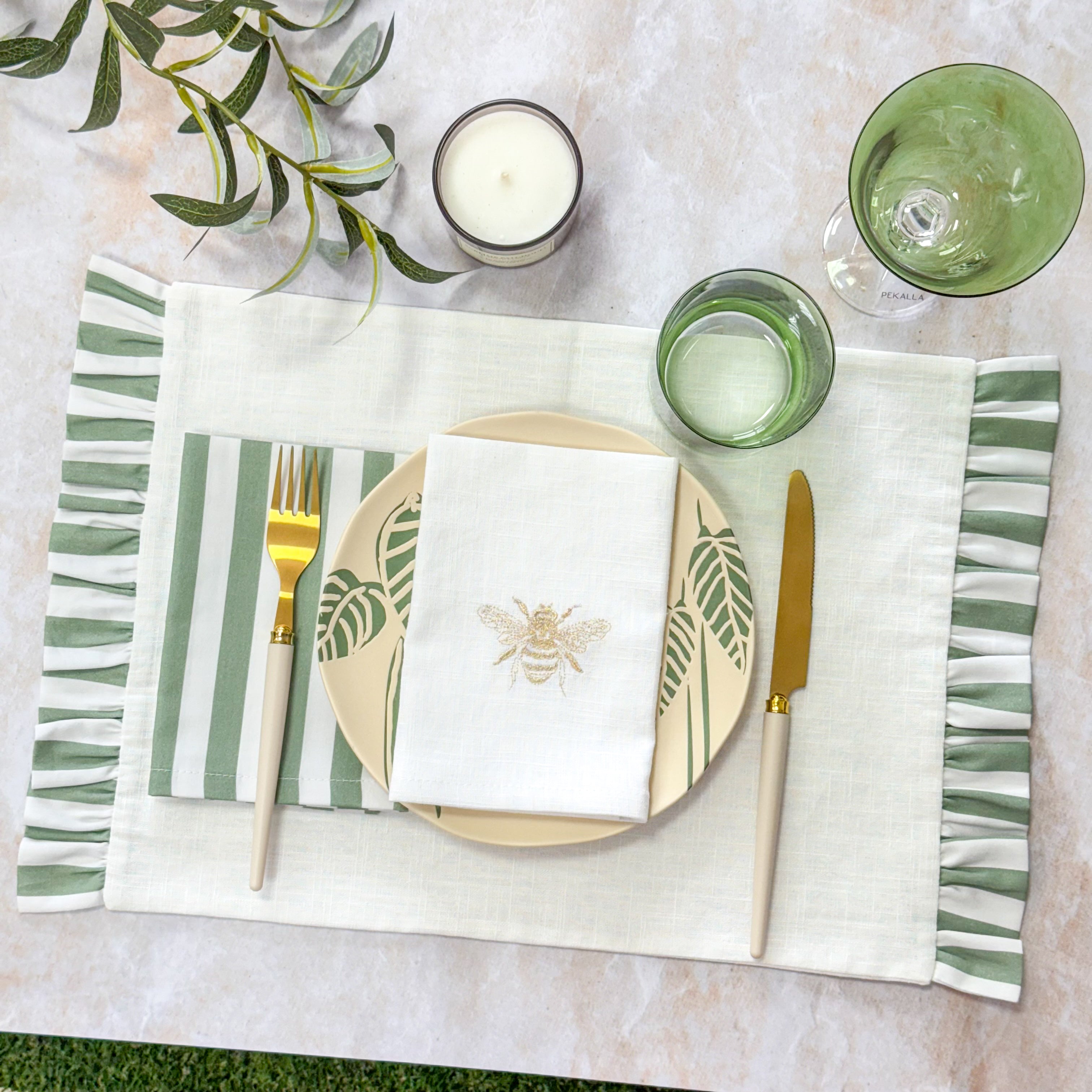 Kalatina crystal glasses for Olive vodka, 6 pcs, 60 ml 