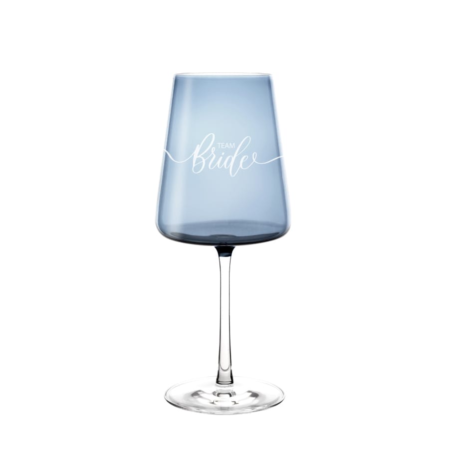 Vida Kolorowy Kieliszek do wina z napisem Bride, 1szt, 400ml