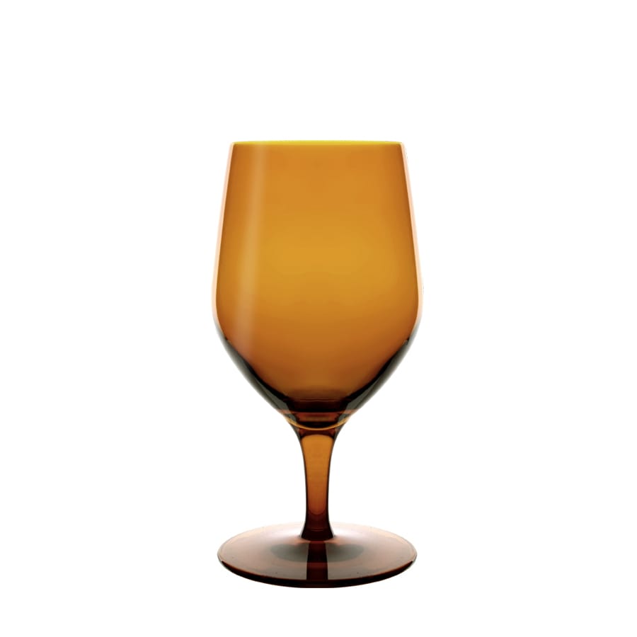 Vispera Kolorowy Kieliszek do Piwa Amber, 6szt, 450ml