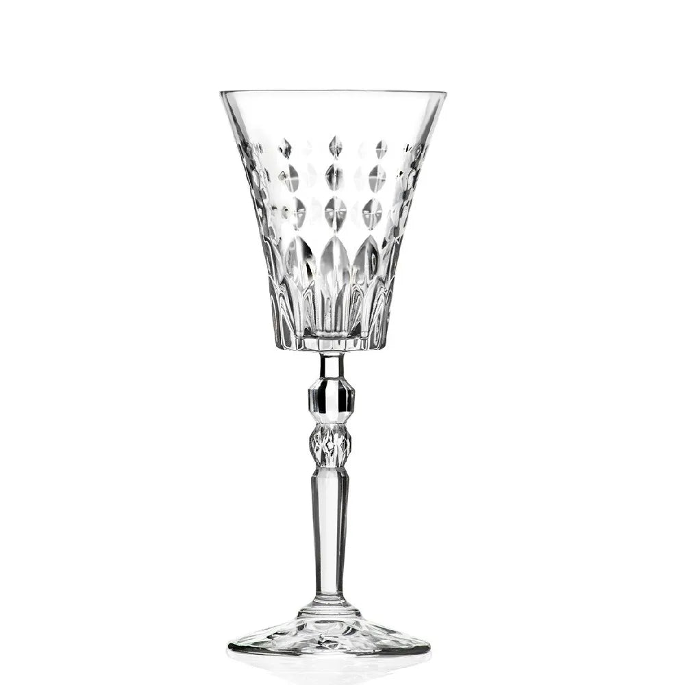 Kieliszki kryształowe Arona do wina z jej inicjałami 2 szt, 260 ml