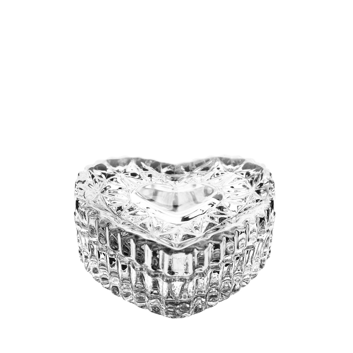 Mokka Crystal box for small jewelry with your initials/name 