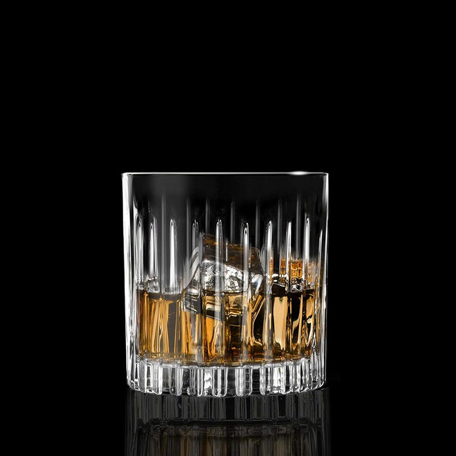 Lakrima szklanki kryształowe do whisky z grawerem 360 ml, 2szt