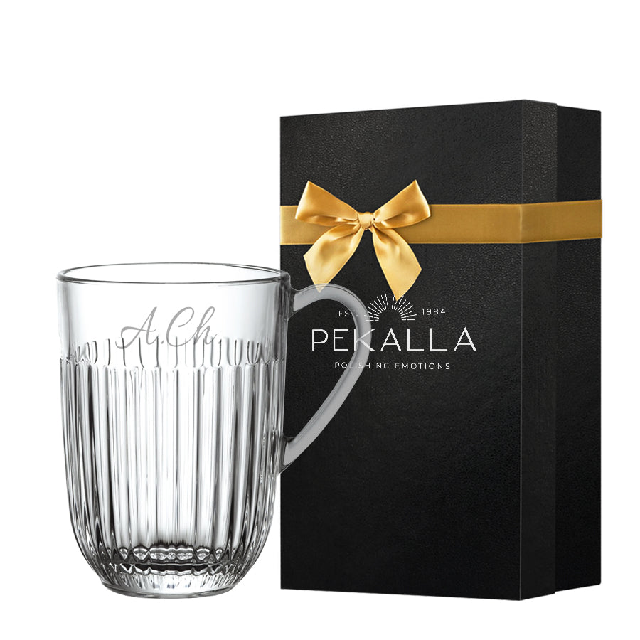 Vida Colorful Verbe wine glasses with engraving, 2 pcs, 400ml 