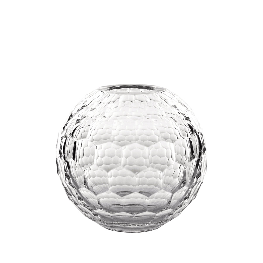 Wazon kryształowy plaster miodu, 14cm