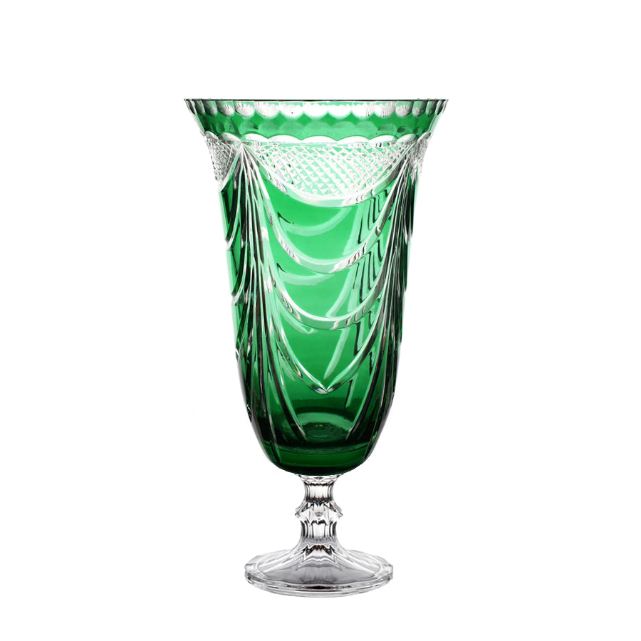 Lavo Kristallvase Kobalt, 38cm 