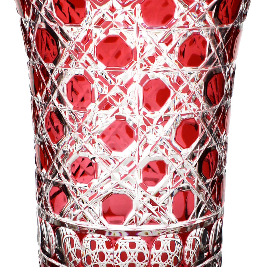 Lavo Kristallvase Kobalt, 38cm 