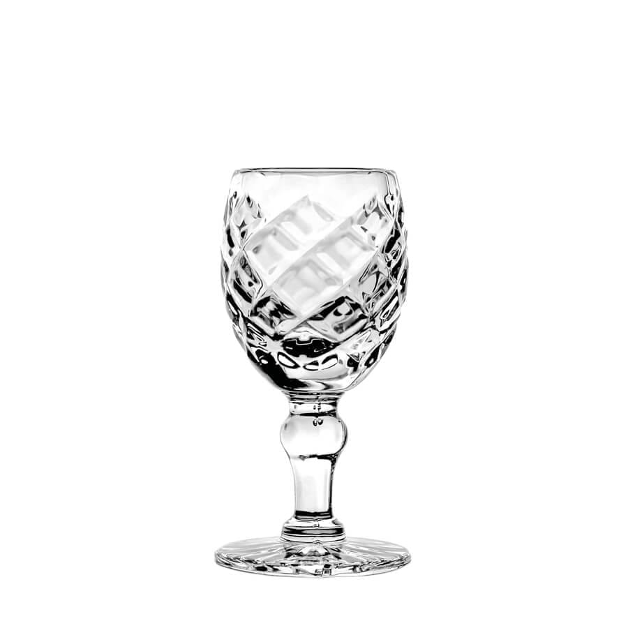 Iris crystal glasses for vodka, 6 pcs, 15 ml 